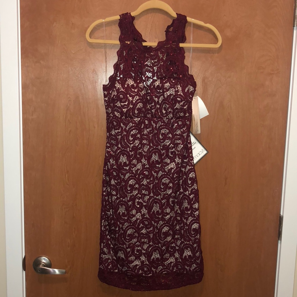 Maroon Homecoming/Formal Dress